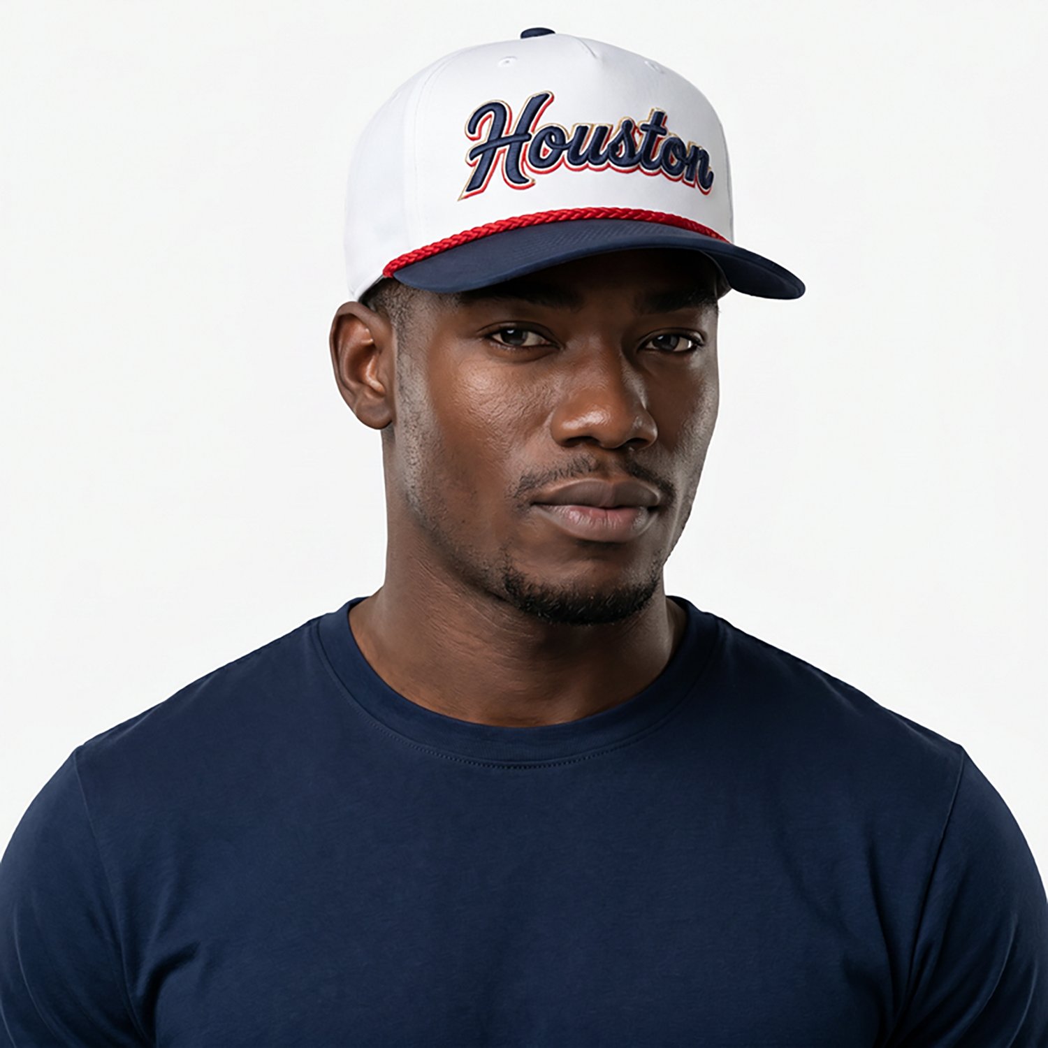 '47 Houston Texans Adults' Hitch Patriotic Overhand Cap