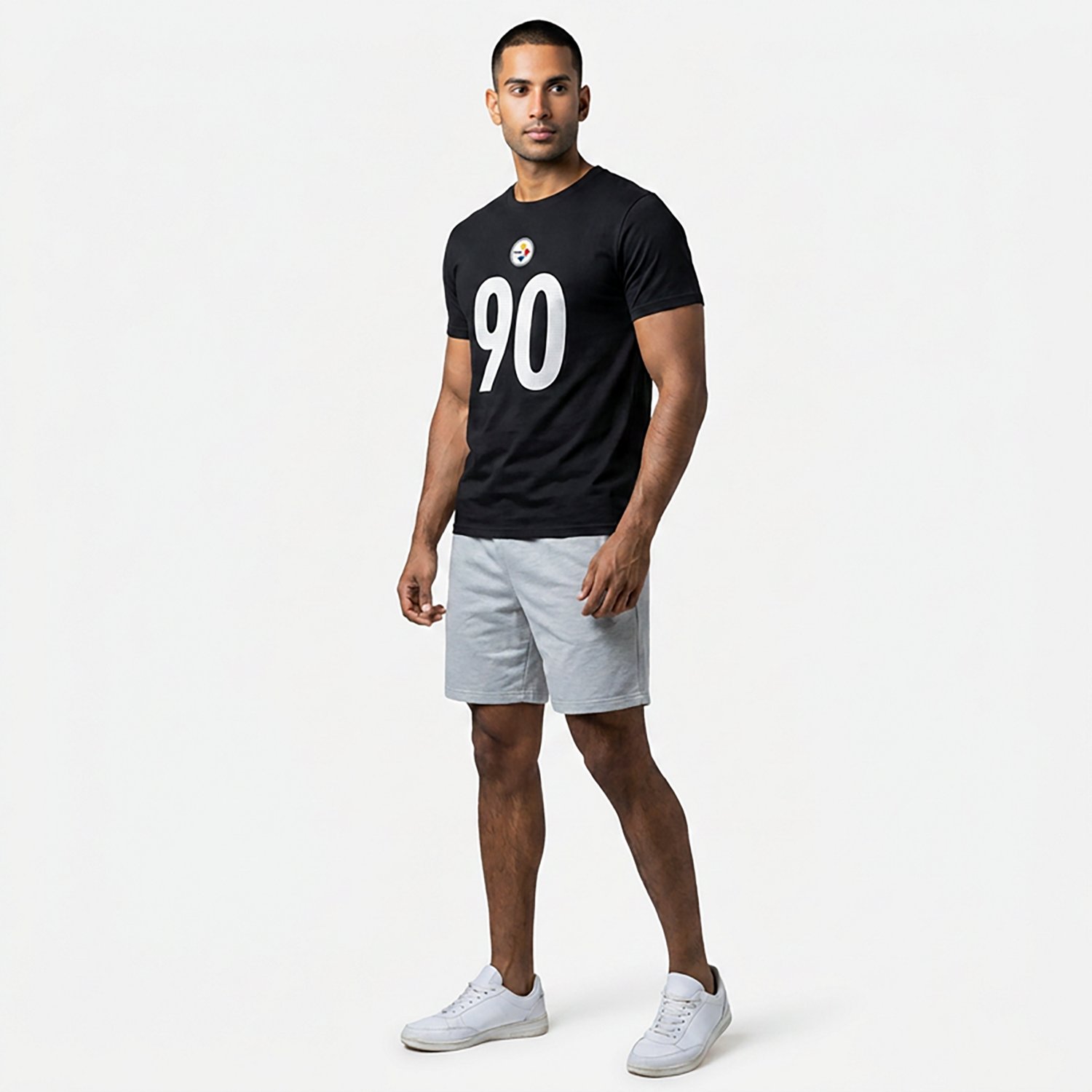 Nike Men's Steelers Watt Player N&N T-shirt - view number 3