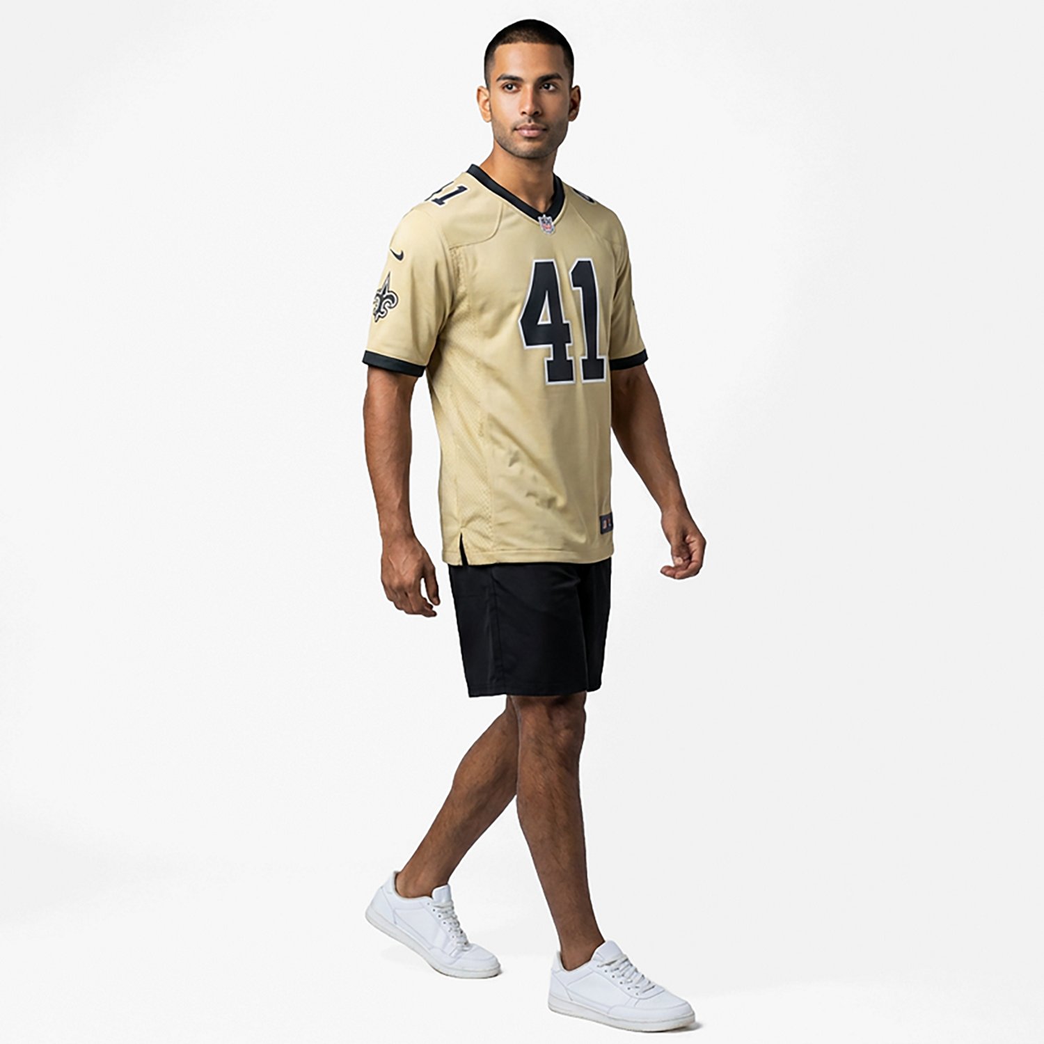 Nike Men's New Orleans Saints Alvin Kamara #41 Alternate Jersey - view number 3