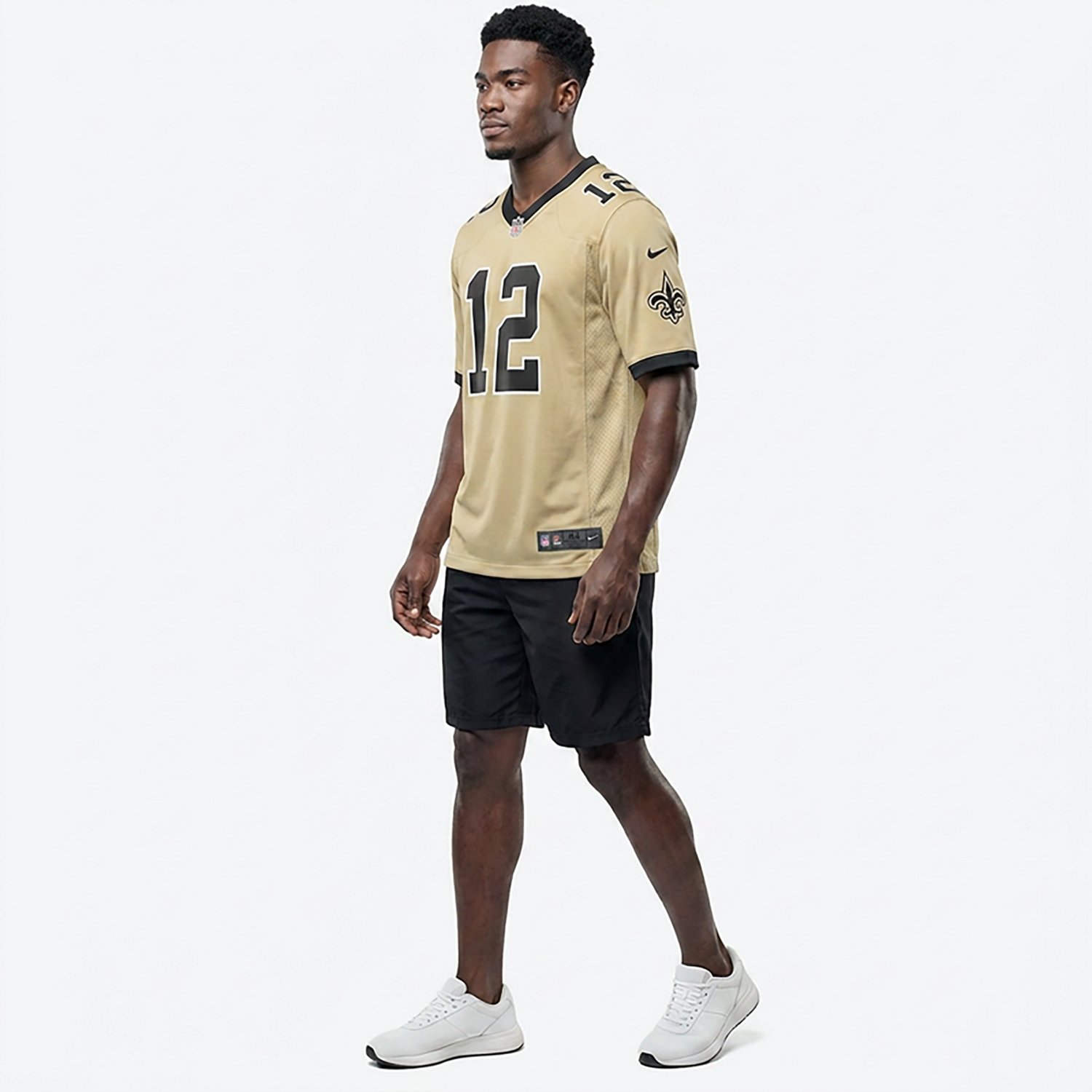 Nike Men's New Orleans Saints Chris Olave #12 Alternate Jersey - view number 3