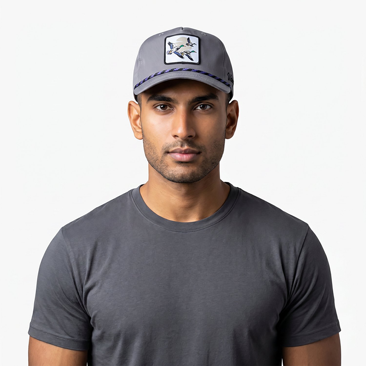 Waggle Men's Duck & Cover Unstructured Rope Hat - view number 2