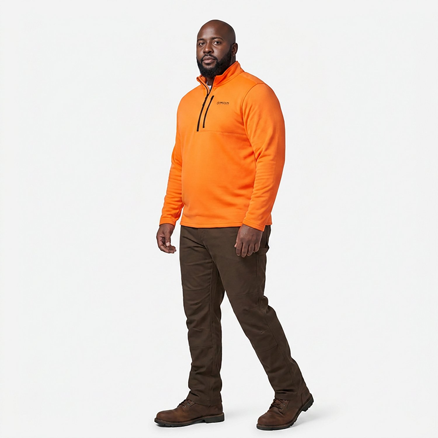 Magellan Outdoors Men's HuntGear Crockett 1/4 Zip Long Sleeve