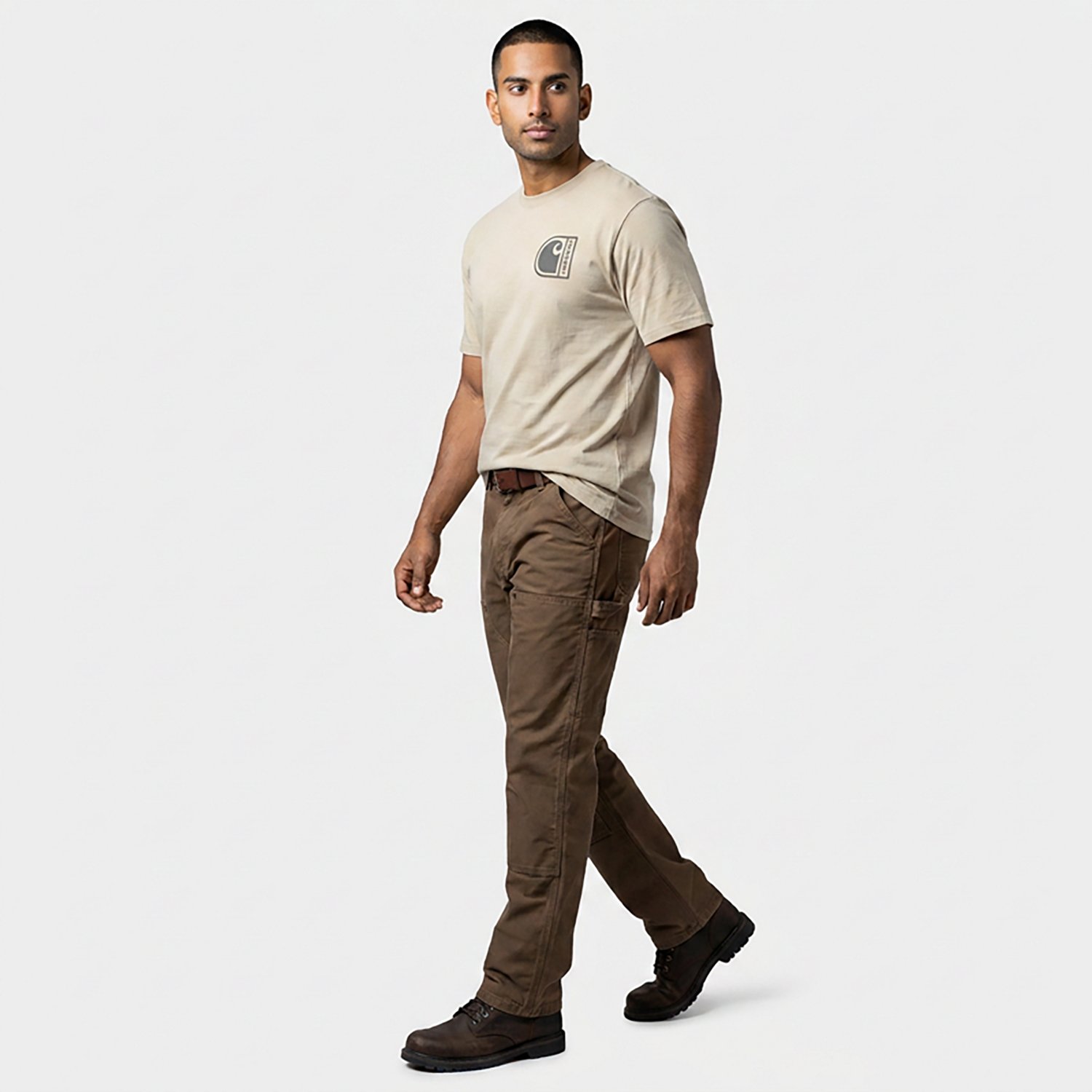 Carhartt Men's Relaxed Fit Lightweight Short Sleeve C Graphic T-shirt - view number 3