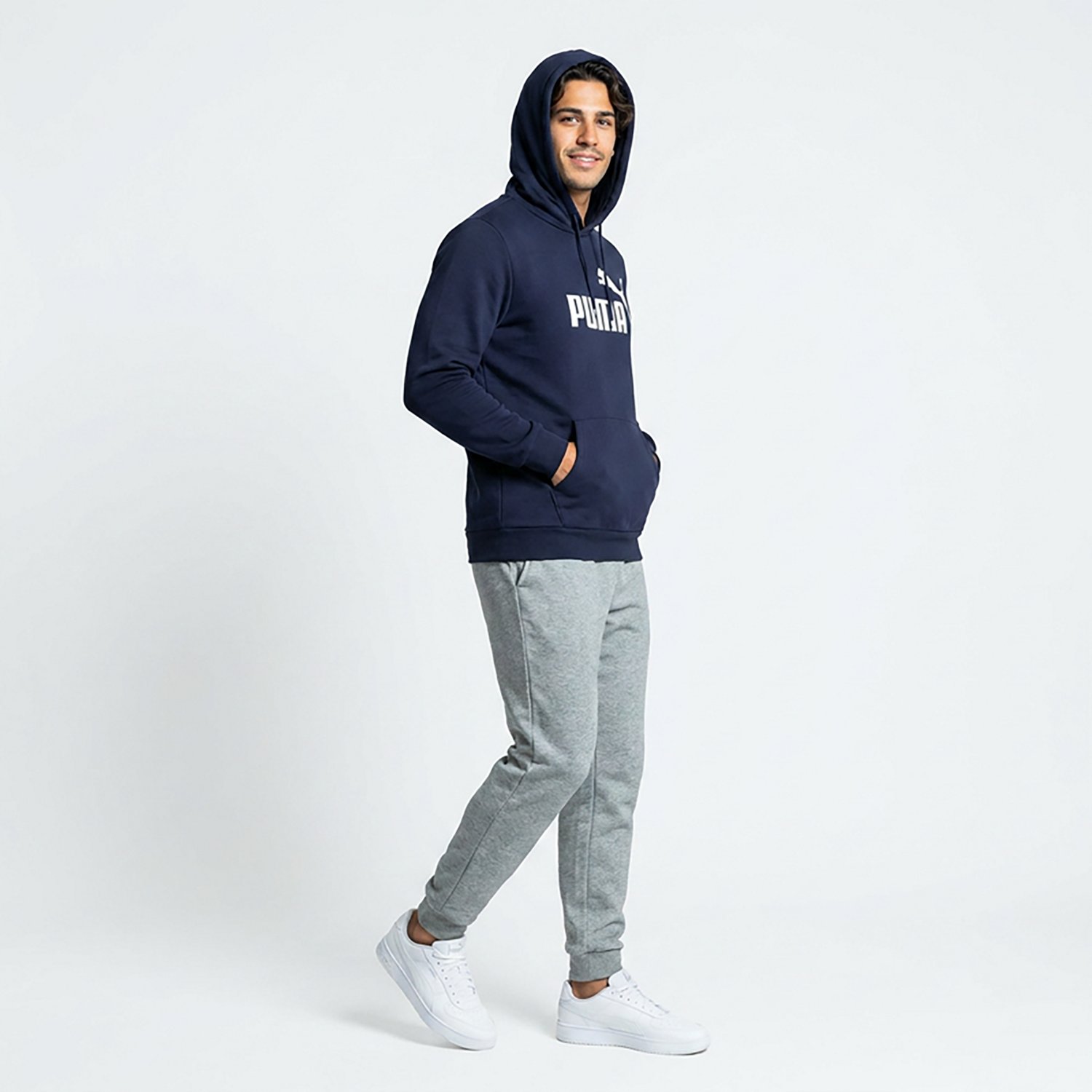 PUMA Men's Graphic Fleece Hoodie