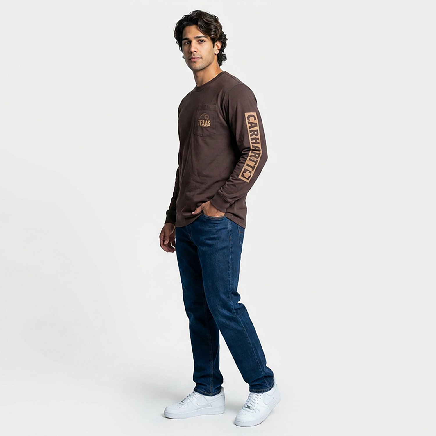 Carhartt Men's Texas Long-sleeve T-shirt - view number 2