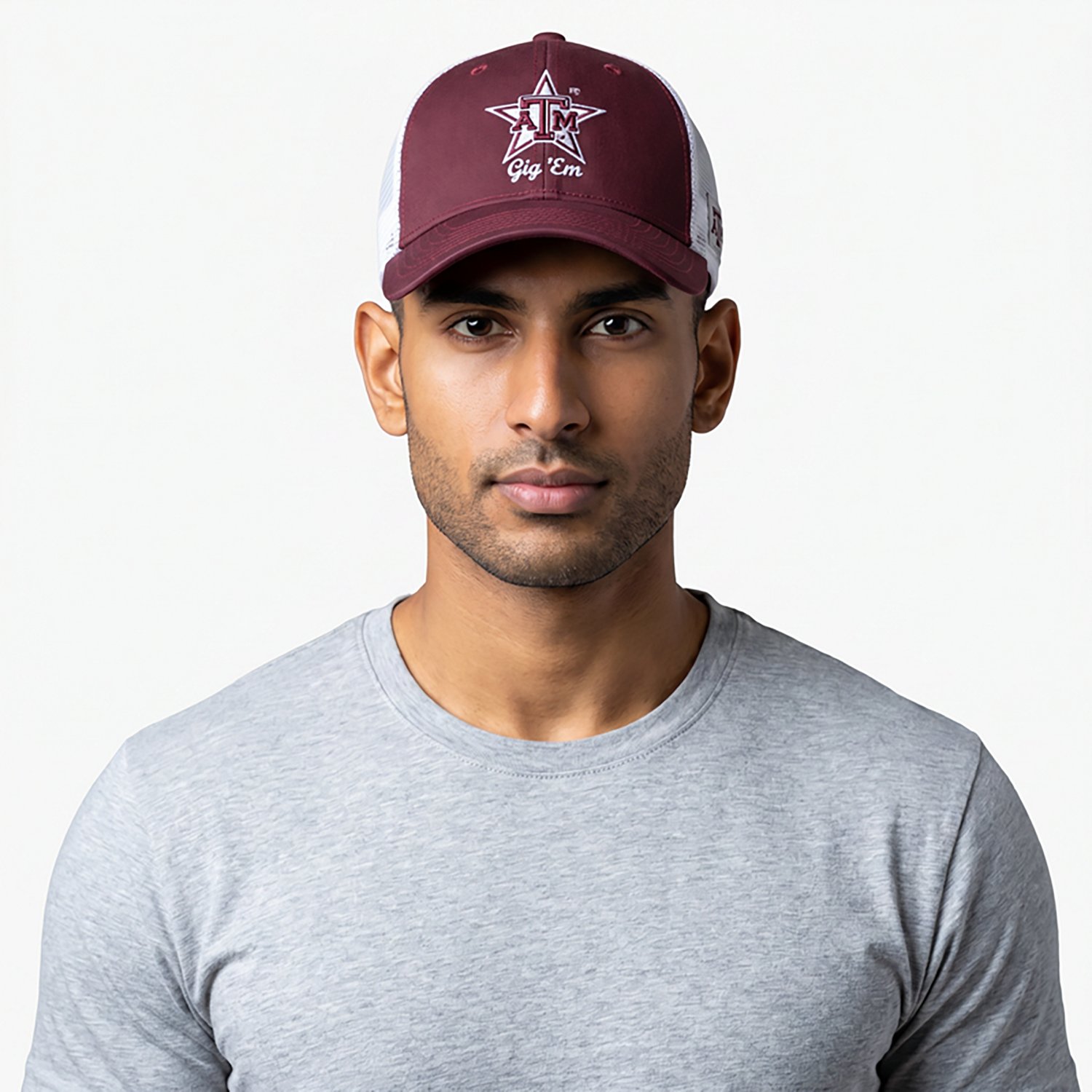 adidas Men's Texas A&M University Hero Trucker Cap