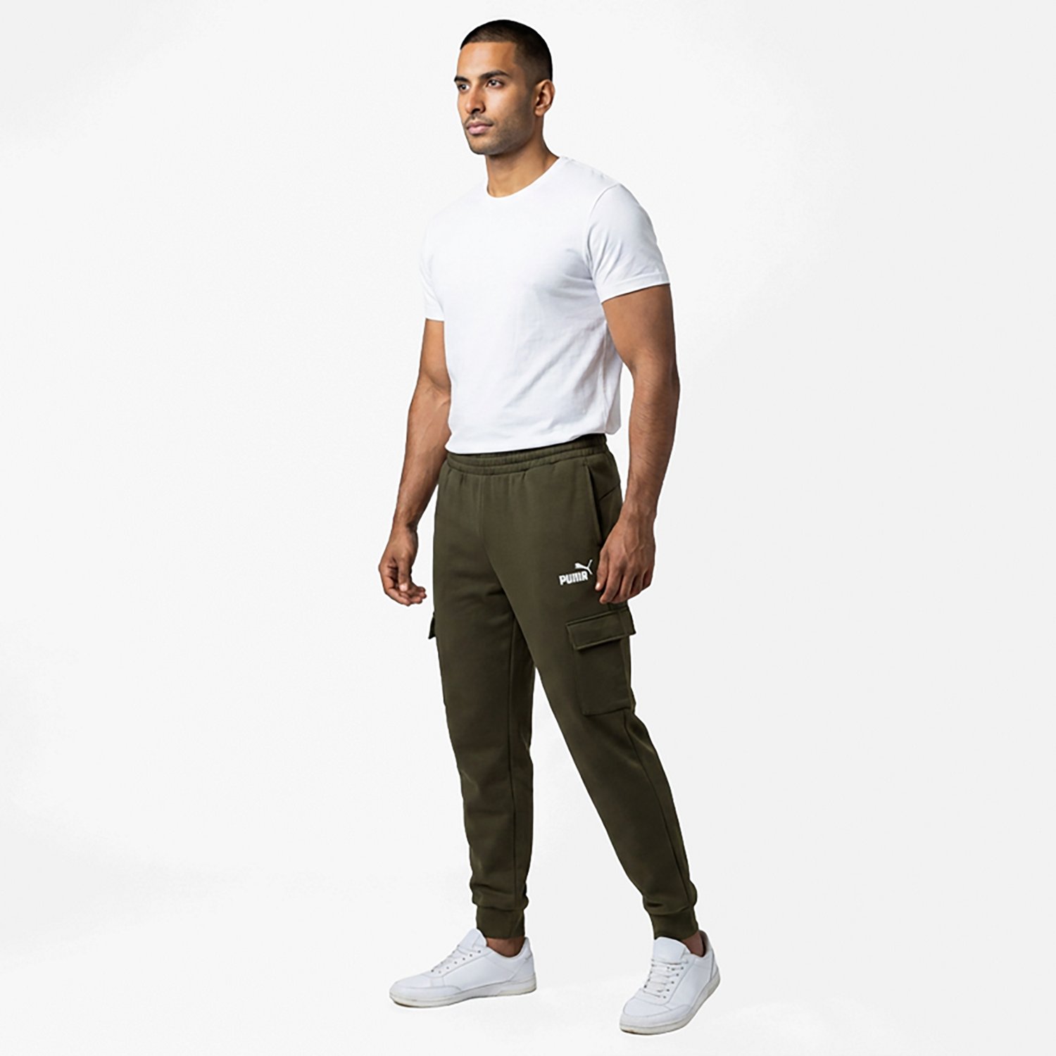 PUMA Men's Fleece Cargo Pants