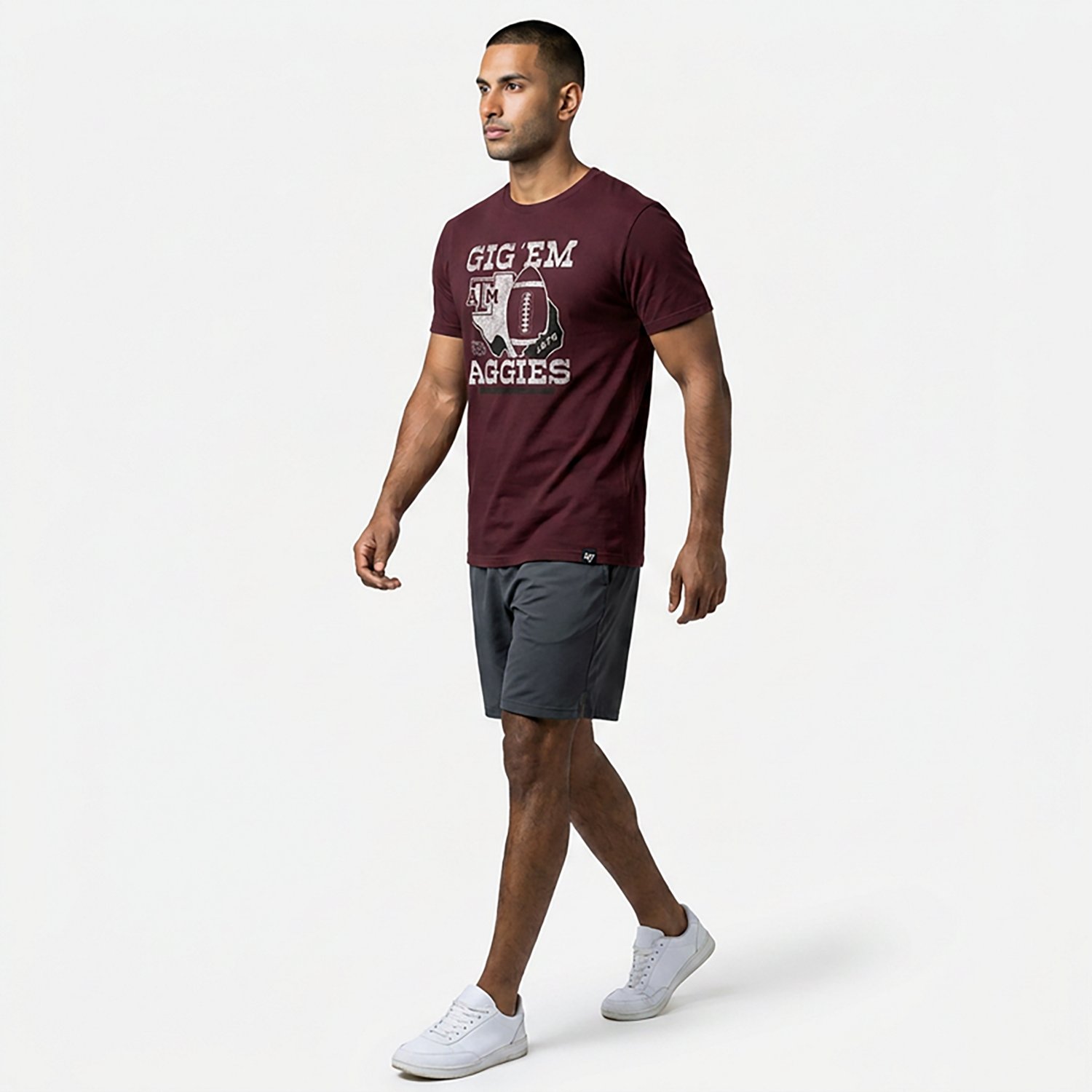 47 Men's Texas A&M University Gig Em State Regional Franklin T-shirt