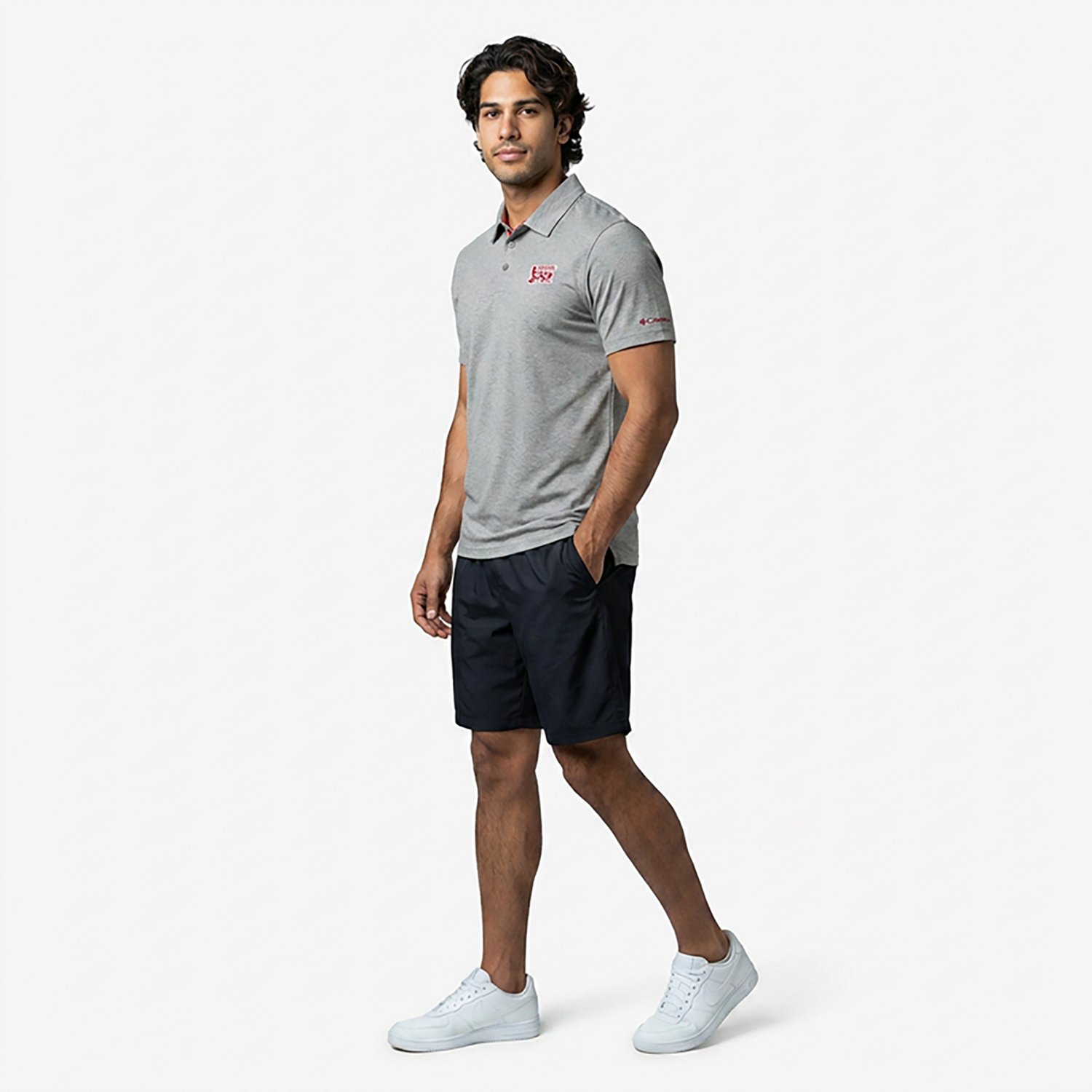 Columbia Sportswear Men's Oklahoma CLG Vault Tech Trail Polo Shirt