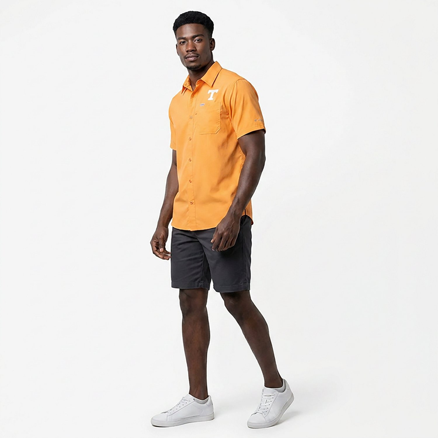 Columbia Sportswear Men's University of Tennessee CLG Slack Tide Camp Button-Up Shirt - view number 5