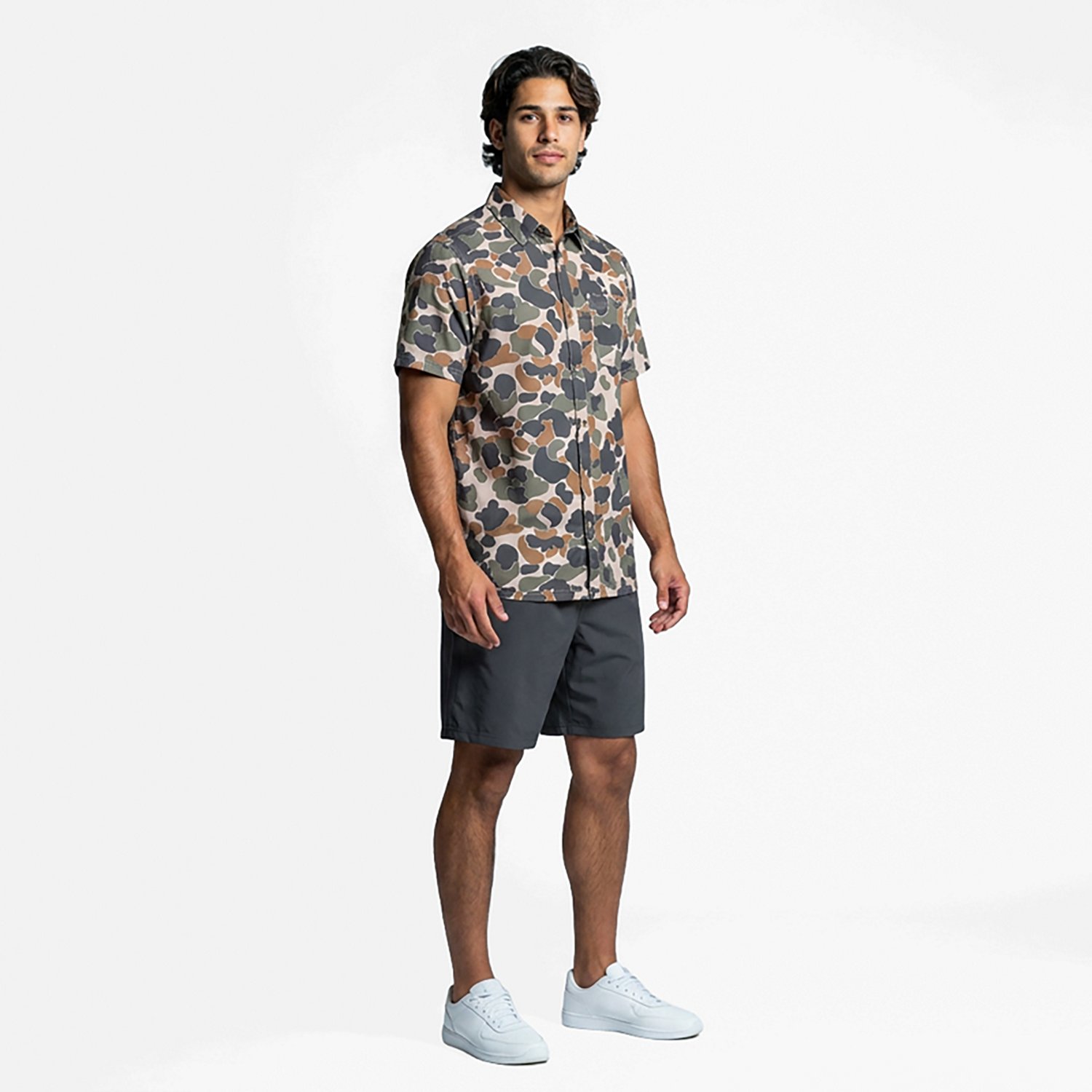 Columbia Sportswear Men's University of Texas CLG Super Slack Tide Button-Up Shirt - view number 6