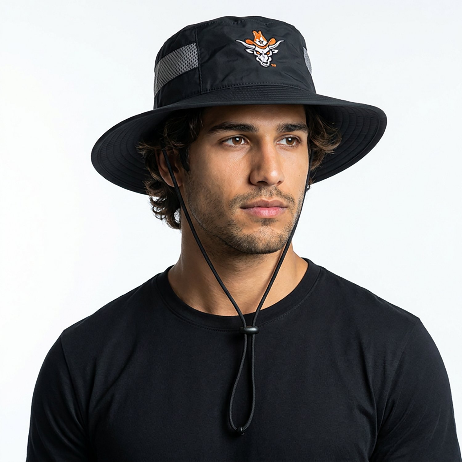 Columbia Sportswear Men's University of Texas Bora Bora III Booney Hat - view number 2
