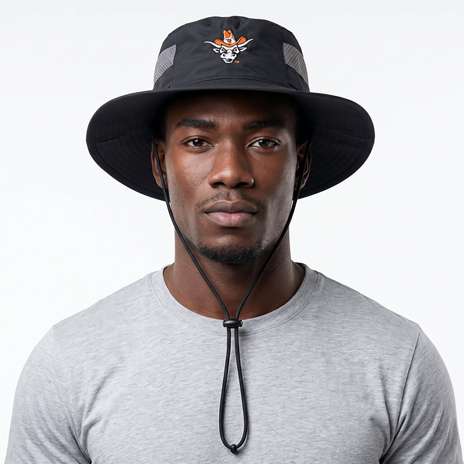 Columbia Sportswear Men's University of Texas Bora Bora III Booney Hat - view number 3
