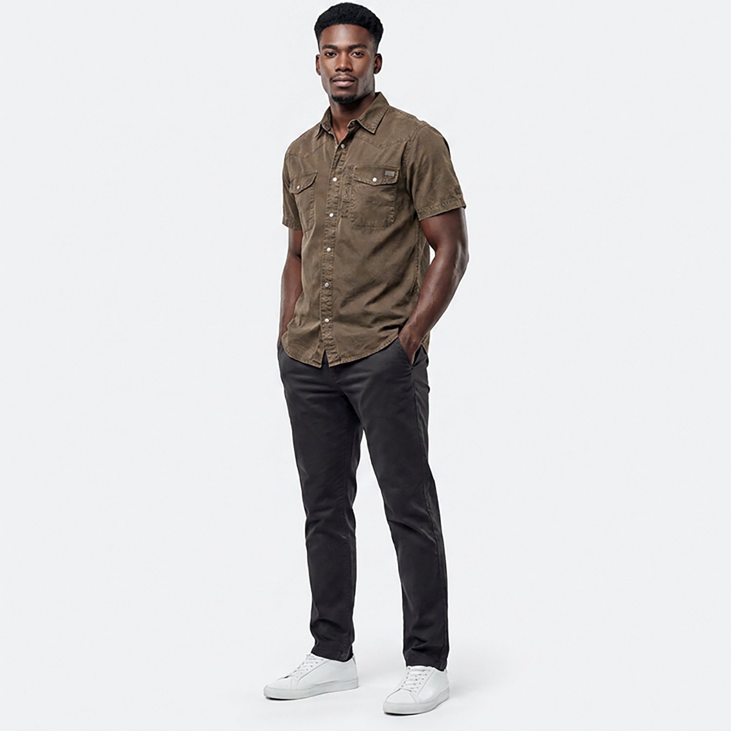 Drake Men's Cinco Ranch Western Shirt