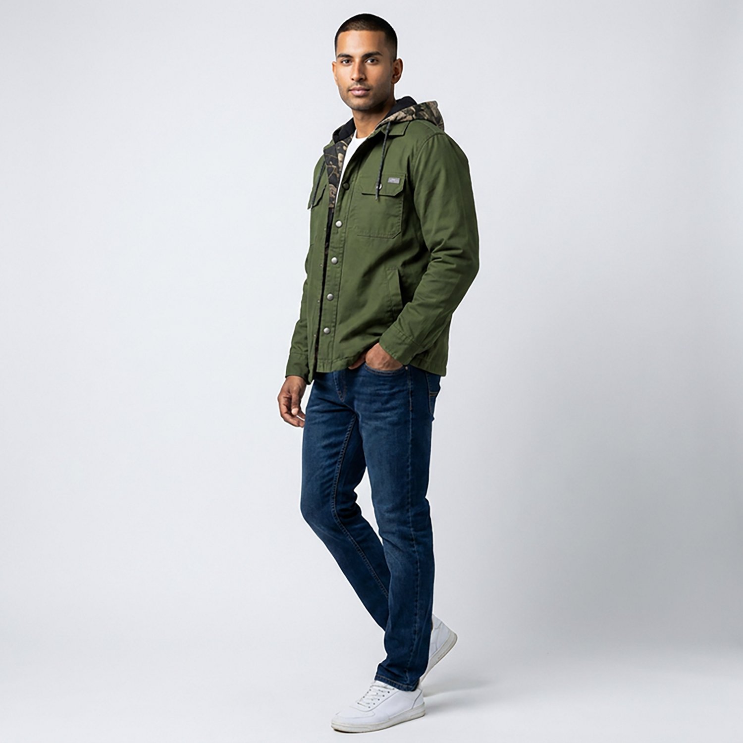 Drake Men's Campfire Canvas Shacket