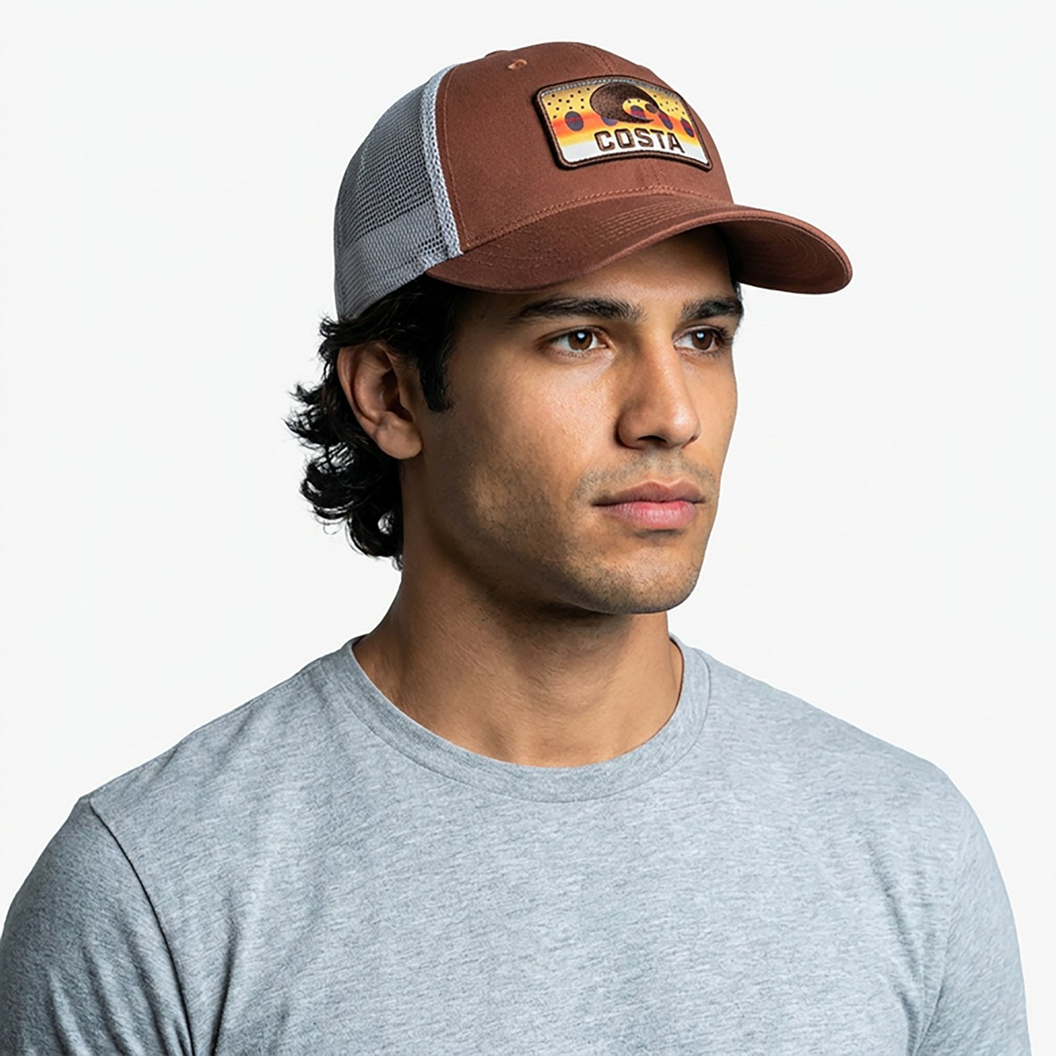 Costa Del Mar Men's Fishskins Trucker Cap