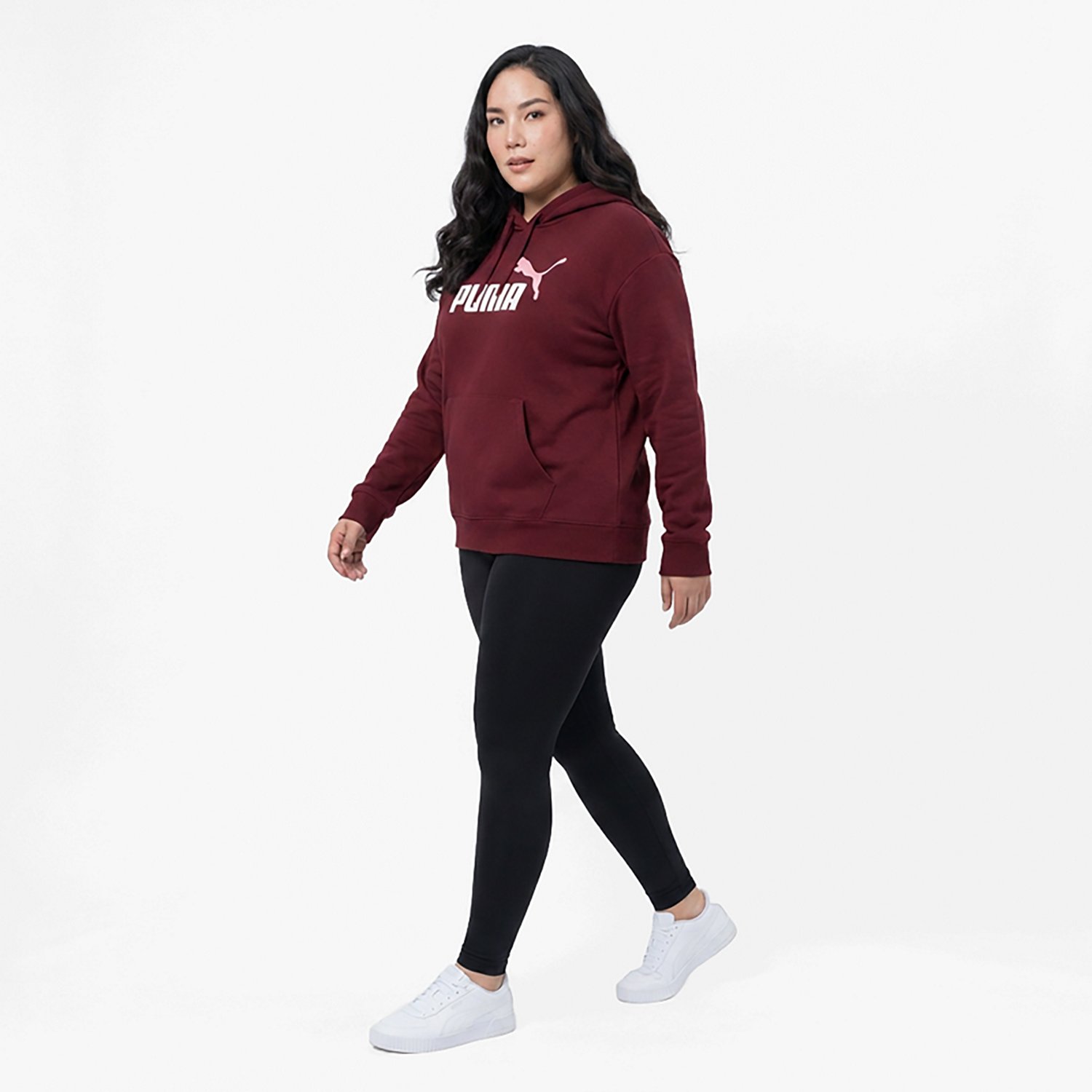 PUMA Women's 2 Tone Fleece Hoodie