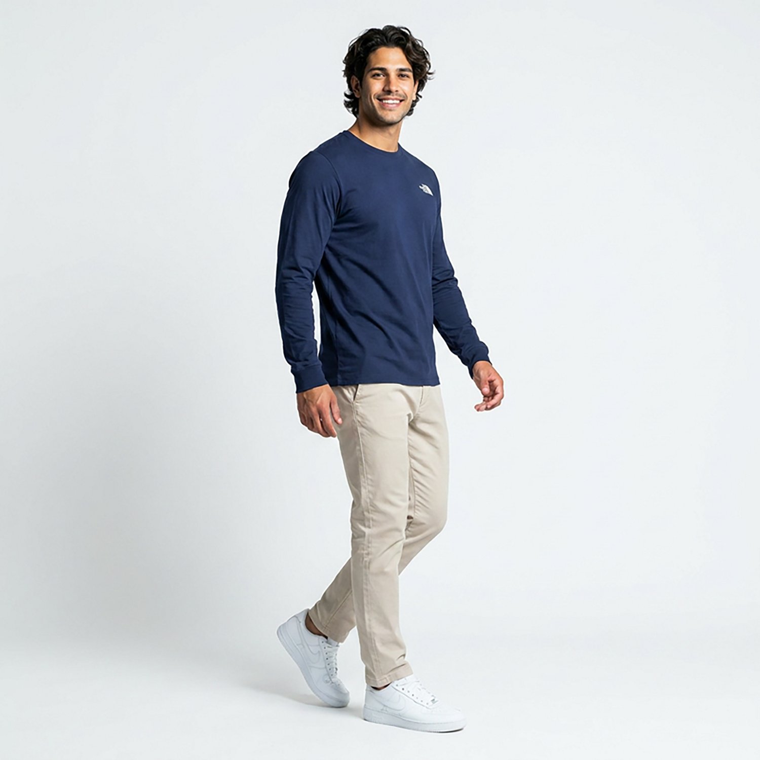 The North Face Men's Evolution Box NSE Long Sleeve Graphic T-shirt