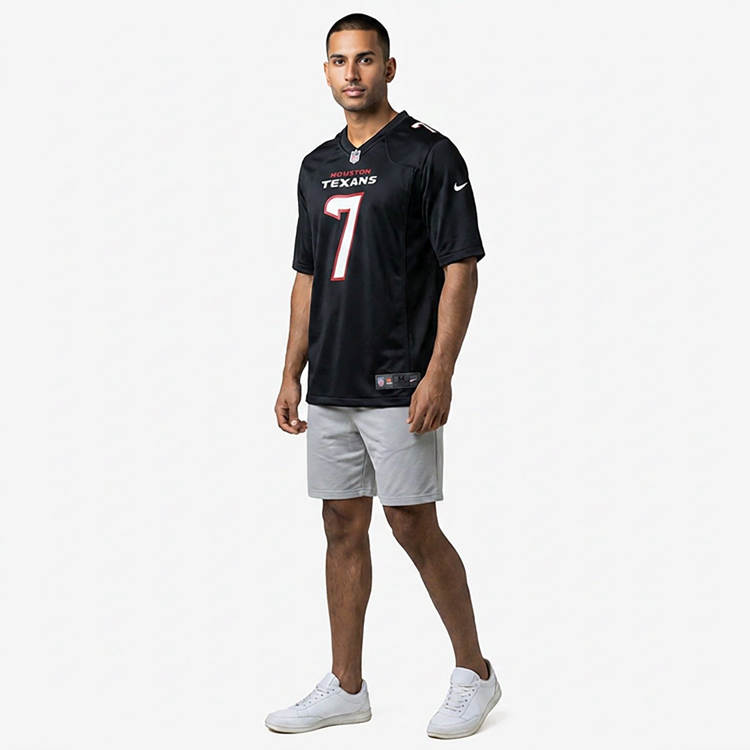 Nike Men's Houston Texans Carbon Black Fashion N&N  C.J. Stroud Jersey