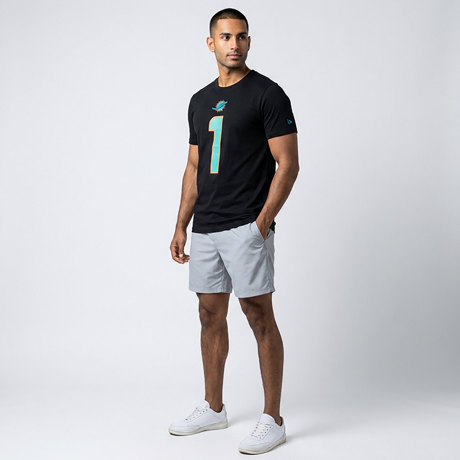Nike Men's Dolphins T. Tagovailoa Rivalry Essential Player N&N T-shirt - view number 3