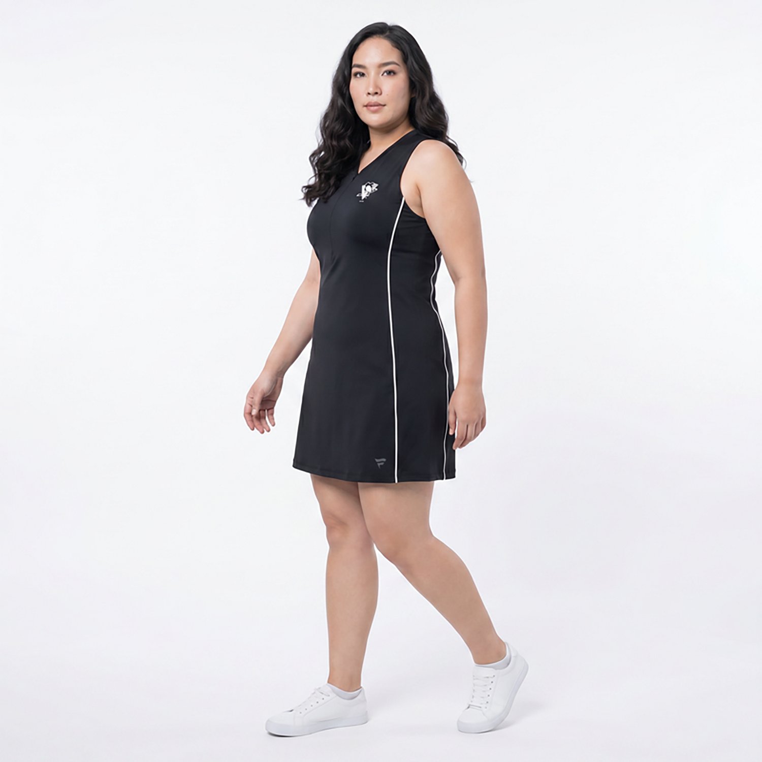 Fanatics Pittsburgh Penguins Studio Boost Athletic Half-Zip Dress