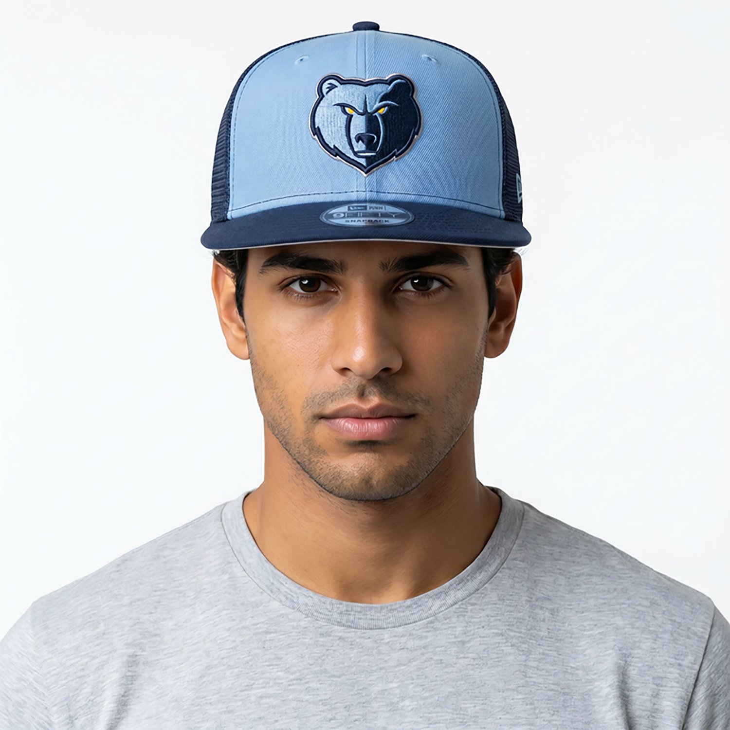 New Era Men's Memphis Grizzlies Outdoor 9FIFTY Split Cap - view number 3