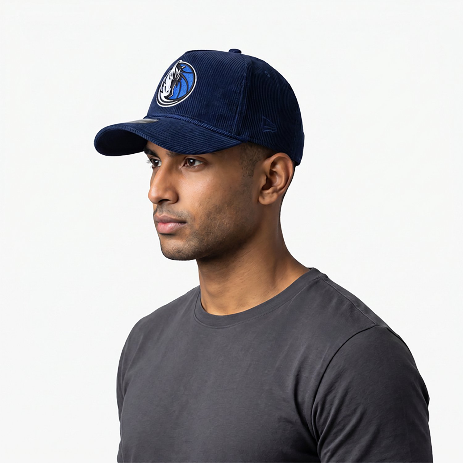 New Era Men's Dallas Mavericks 9FORTY Cord Cap - view number 2