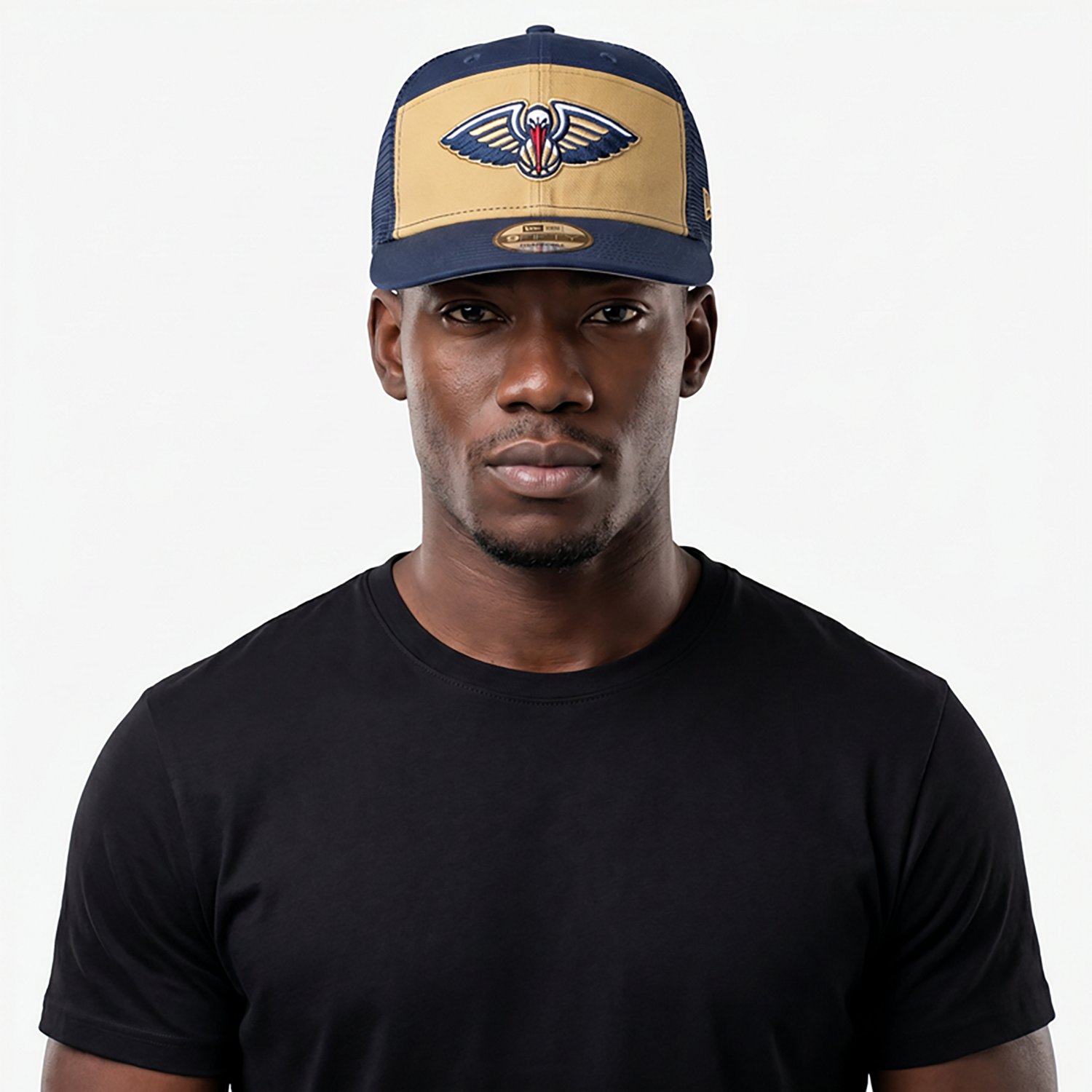 New Era Men's New Orleans Pelicans Outdoor 9FIFTY Split Cap - view number 2