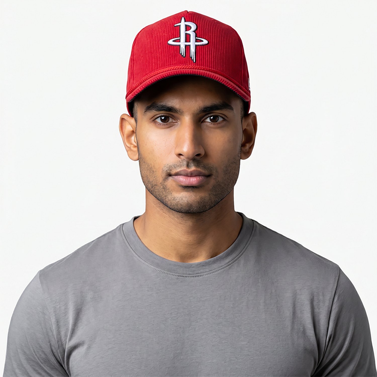 New Era Men's Houston Rockets 9FORTY Cord Cap - view number 2