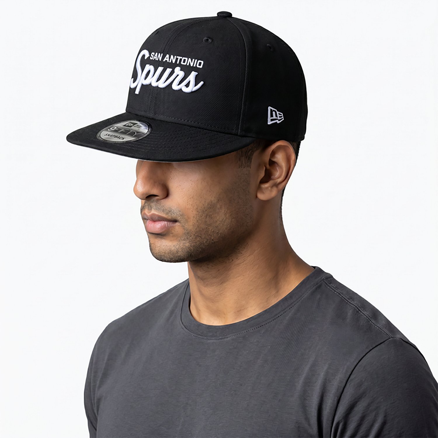 New Era Adults' San Antonio Spurs 9FIFTY Chainstitch Cap - view number 2