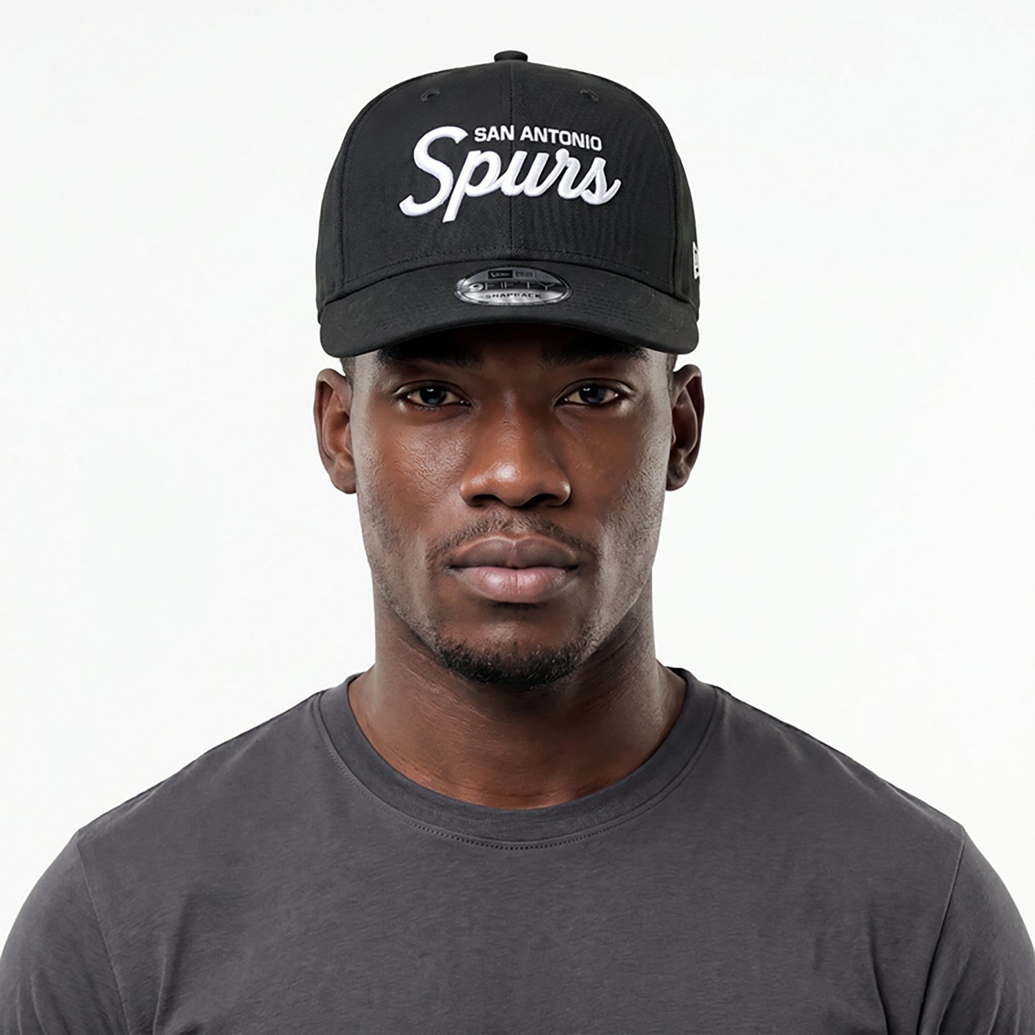 New Era Adults' San Antonio Spurs 9FIFTY Chainstitch Cap - view number 3