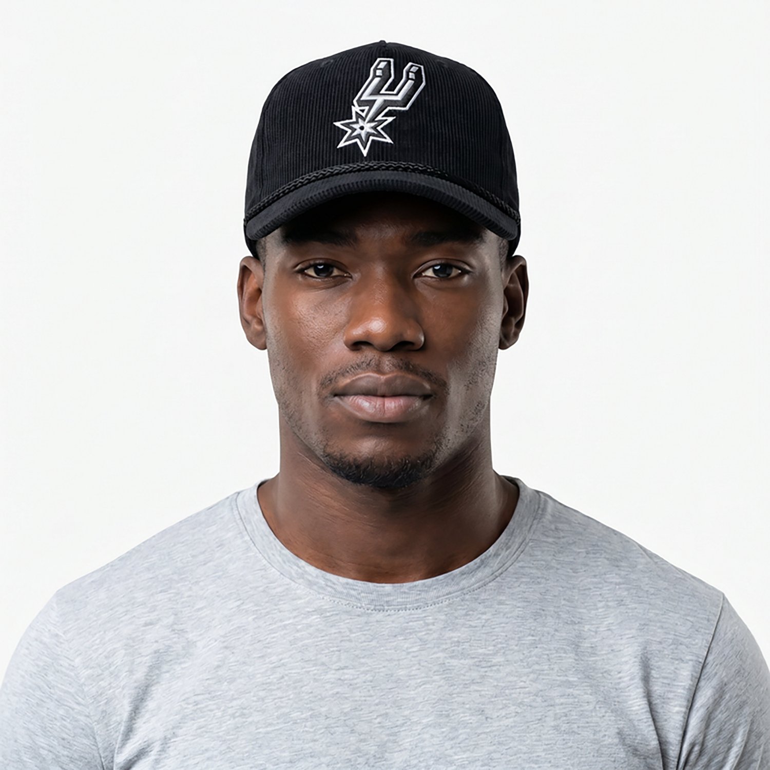 New Era Men's San Antonio Spurs 9FORTY Cord Cap - view number 3