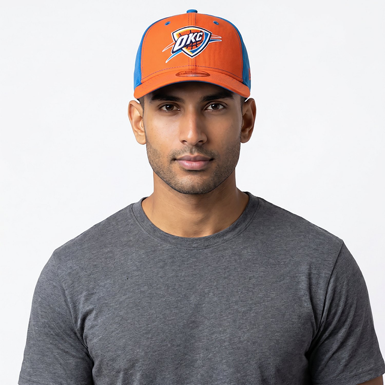 New Era Men's OKC Thunder Break Blue 59FIFTY Cap - view number 3