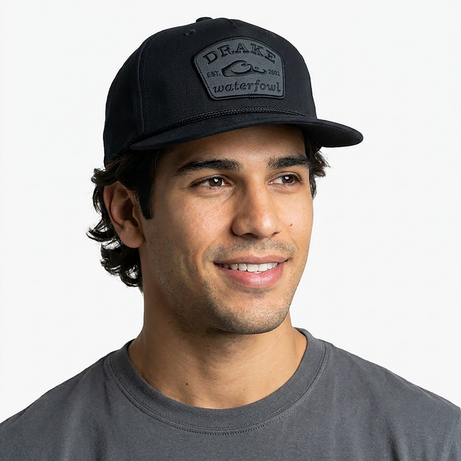 Drake Men's Patch Goat Rope Cap