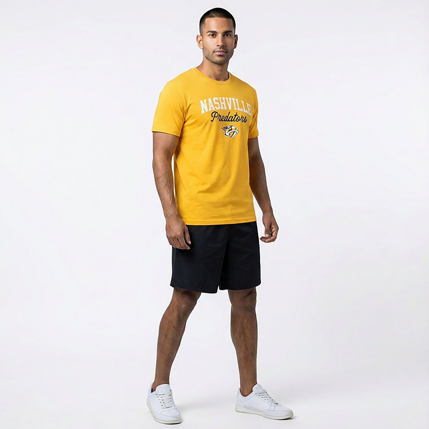 Fanatics Men's Nashville Predators Trip Legacy Cotton Short Sleeve T-shirt - view number 3
