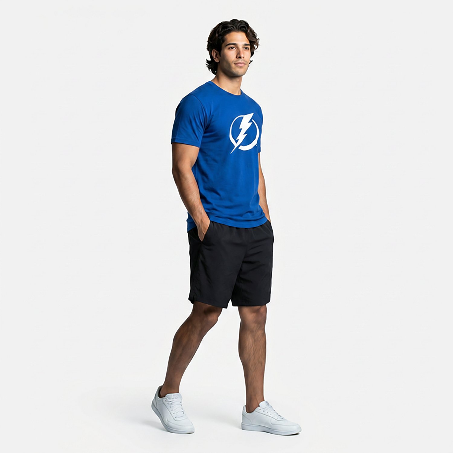 Fanatics Men's Tampa Bay Lightning Hat Trick Legacy Cotton Short Sleeve T-shirt - view number 3
