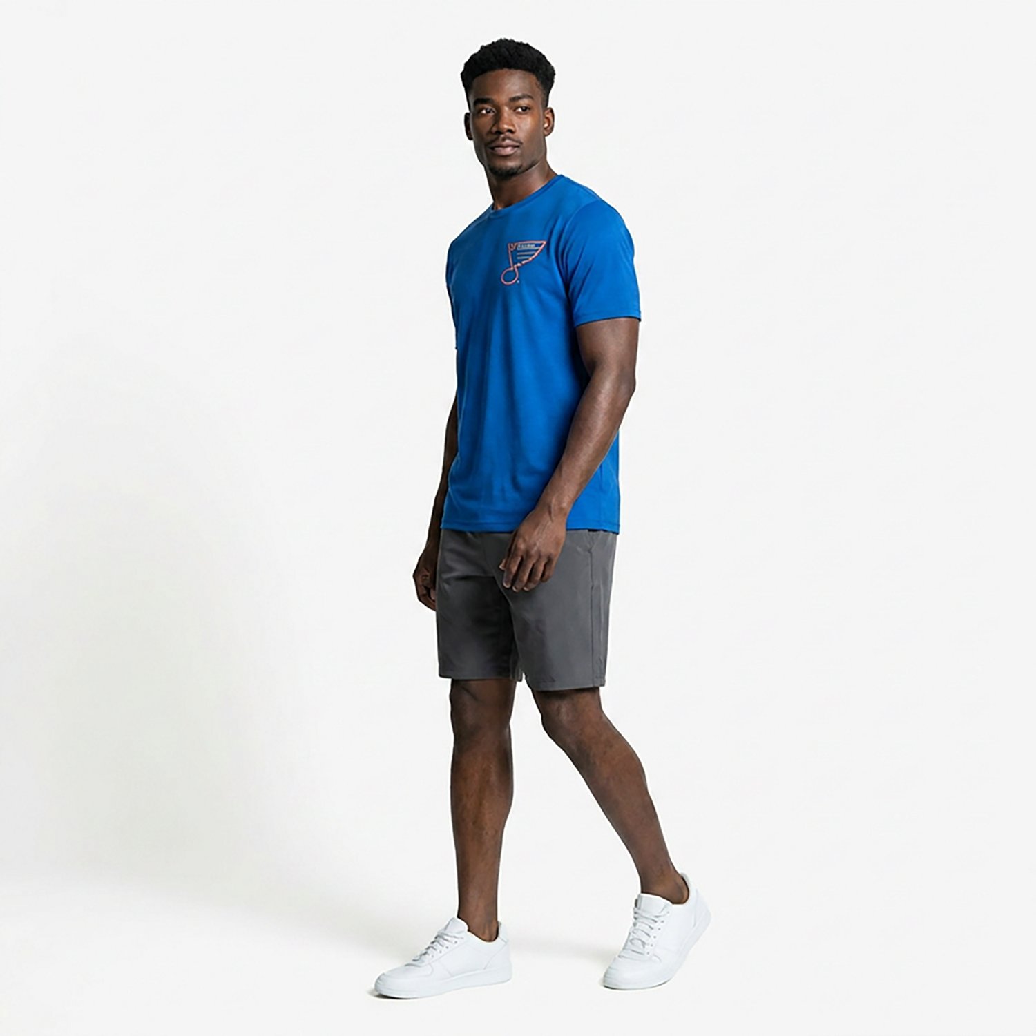 Fanatics Men's St. Louis Blues Vintage Hold the Line Legacy Cotton Short Sleeve T-shirt - view number 2