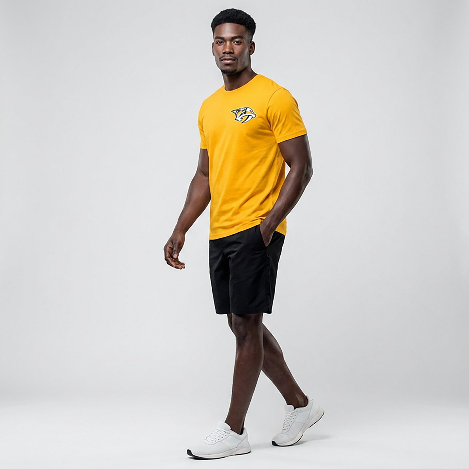 Fanatics Men's Nashville Predators Hold the Line Legacy Cotton Short Sleeve T-shirt - view number 3