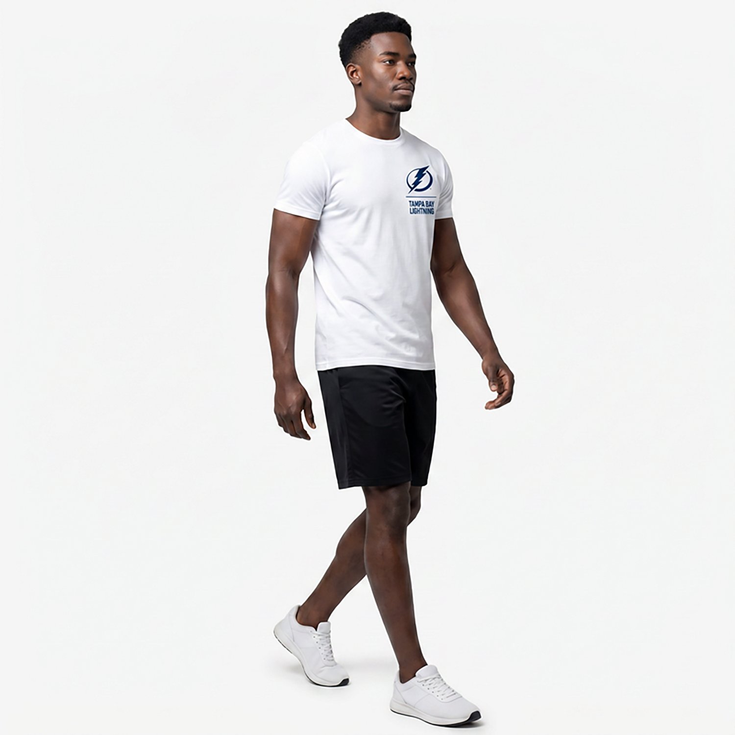 Fanatics Men's Tampa Bay Lightning Crash the Net Legacy Cotton Short Sleeve T-shirt - view number 3