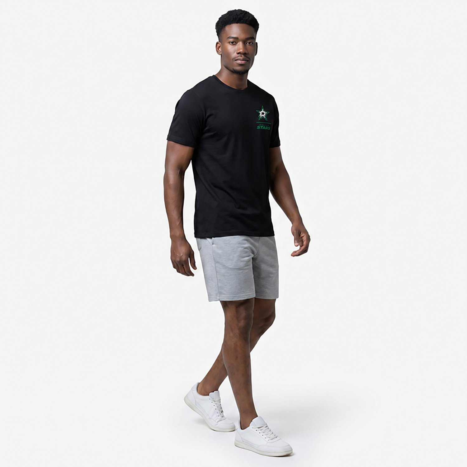 Fanatics Men's Dallas Stars Crash the Net Legacy Cotton Short Sleeve T-shirt - view number 3