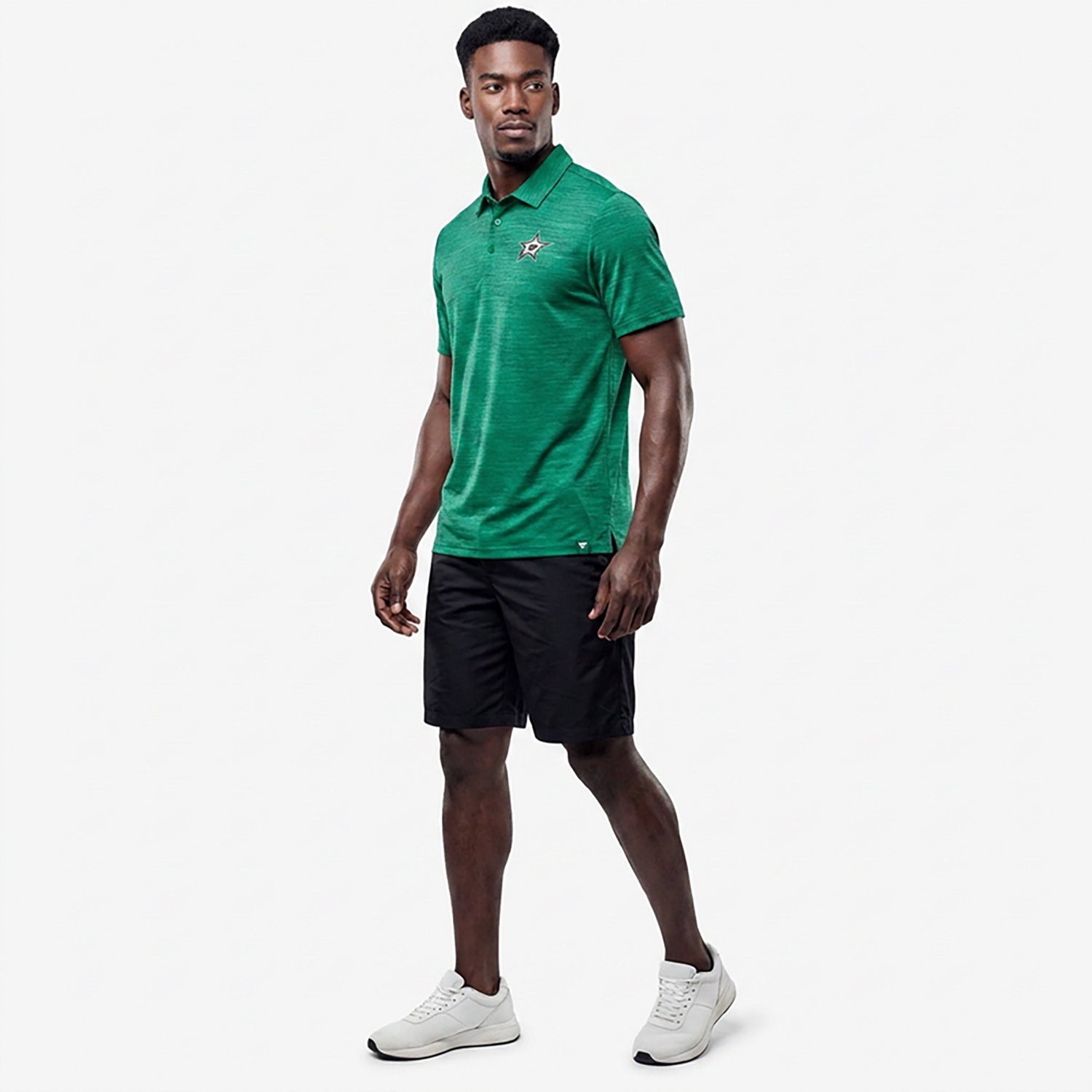 Fanatics Men's Dallas Stars Boarding Clutch Poly Polo
