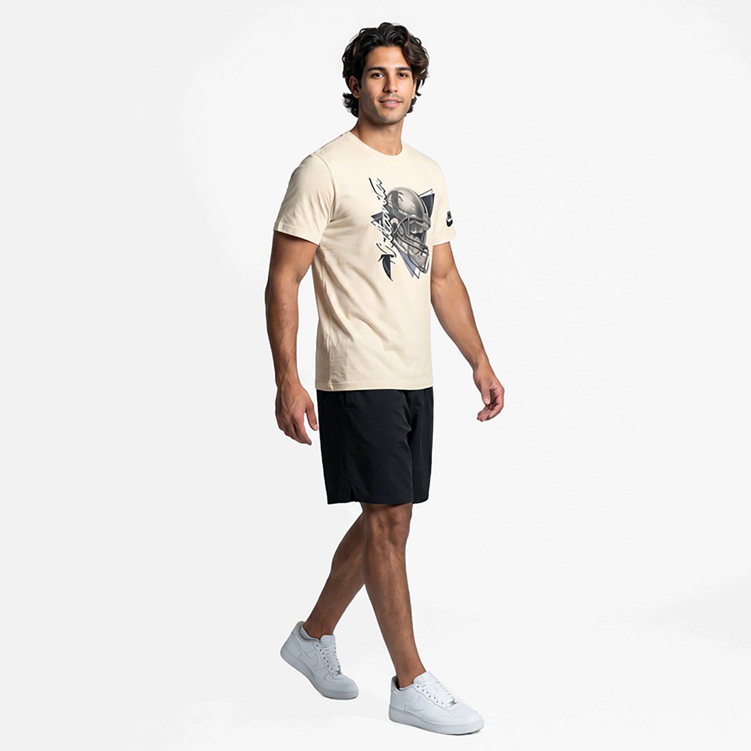 Nike Men's Falcons Rewind Essential T-shirt - view number 3