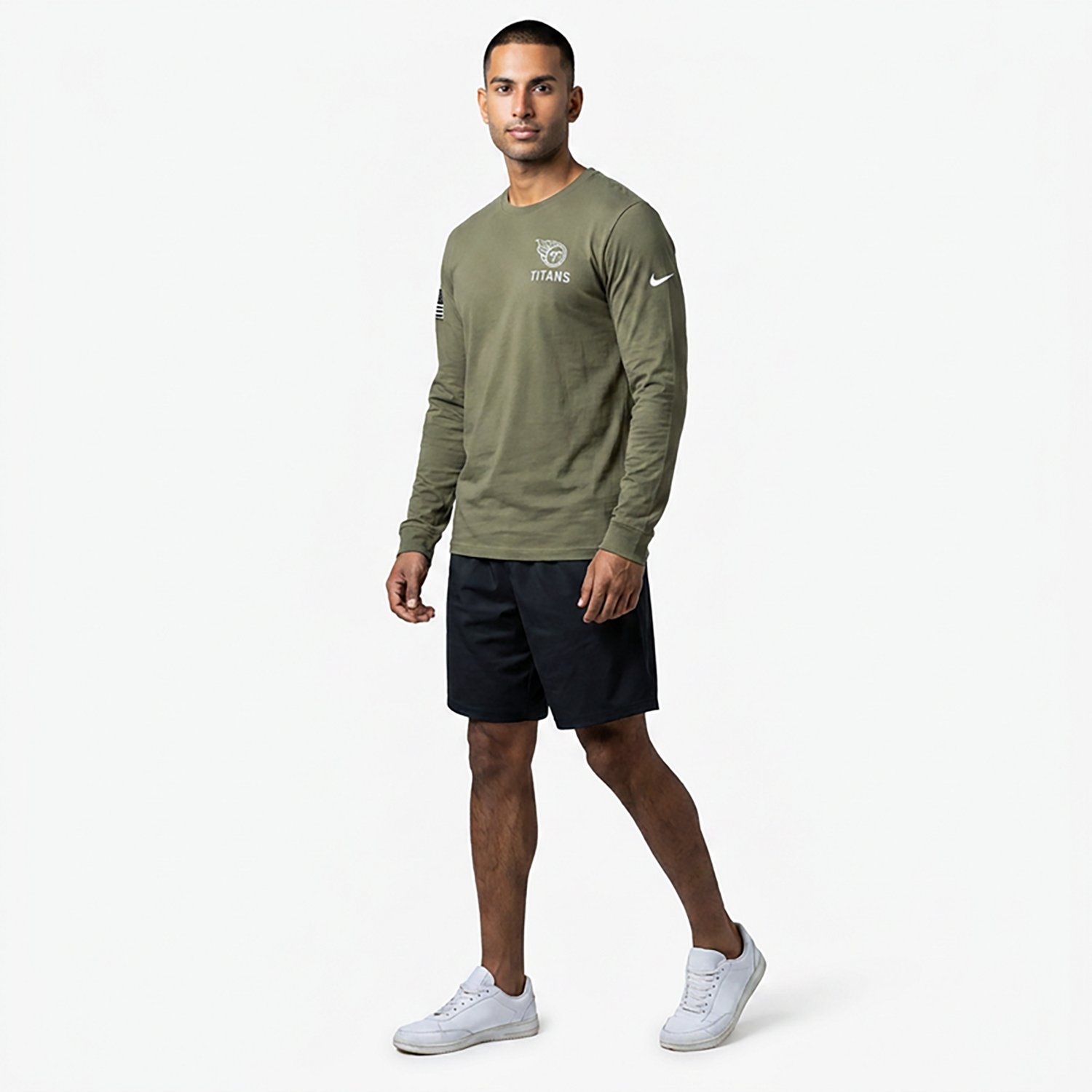 Nike Men's Titans Salute to Service Long Sleeve T-shirt - view number 3