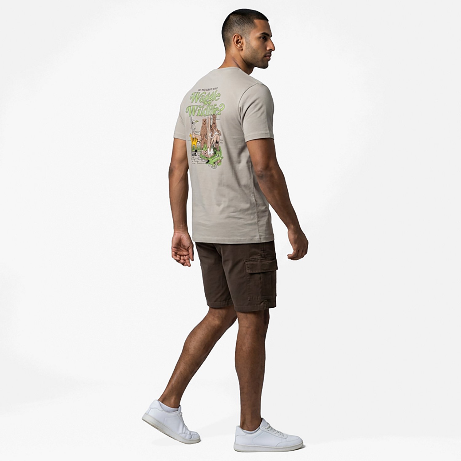 Waggle Men's Wildlife Graphic T-shirt - view number 5