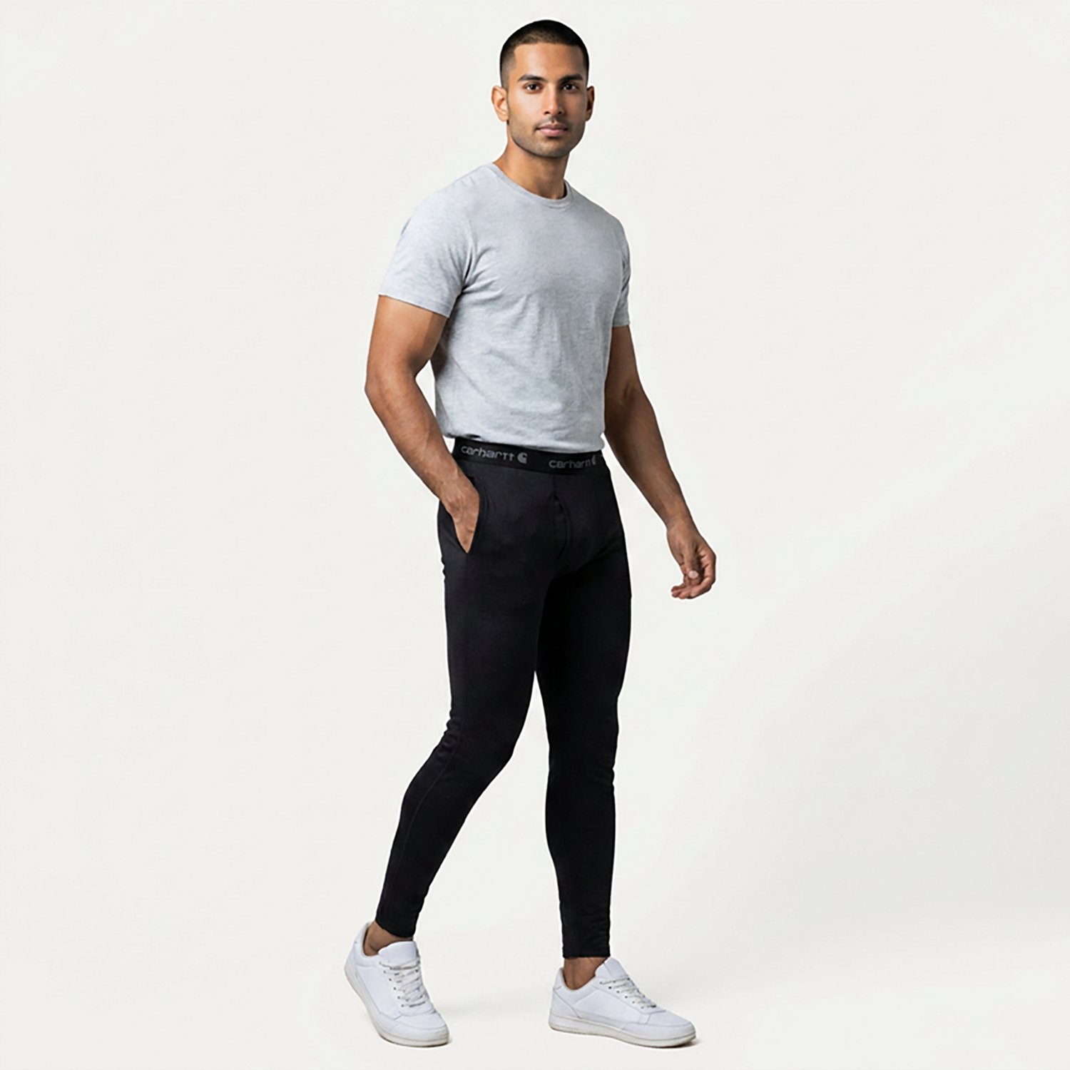 Carhartt Men's Force™ Midweight Stretch Crew Base Layer Pant - view number 3