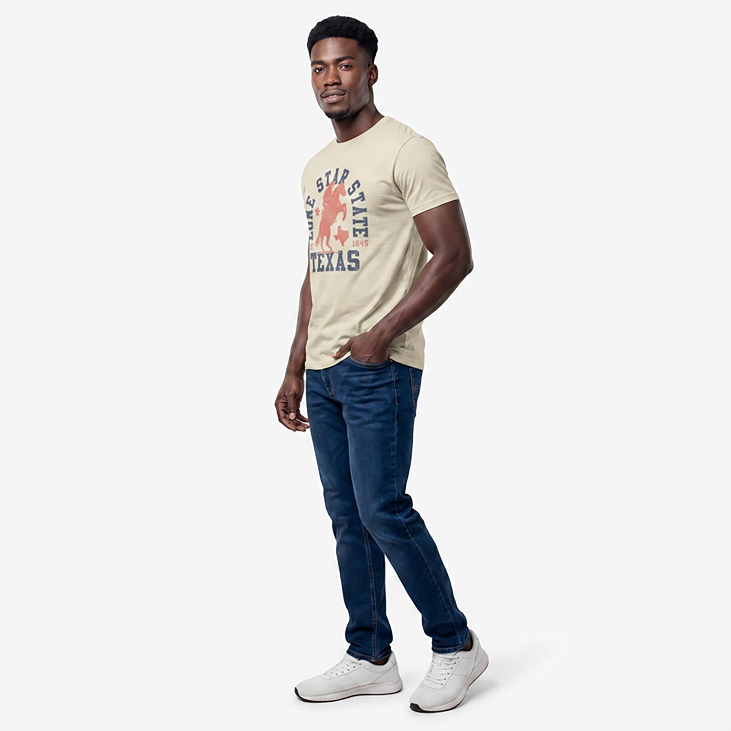State Life Men's TX Star Rider T-shirt