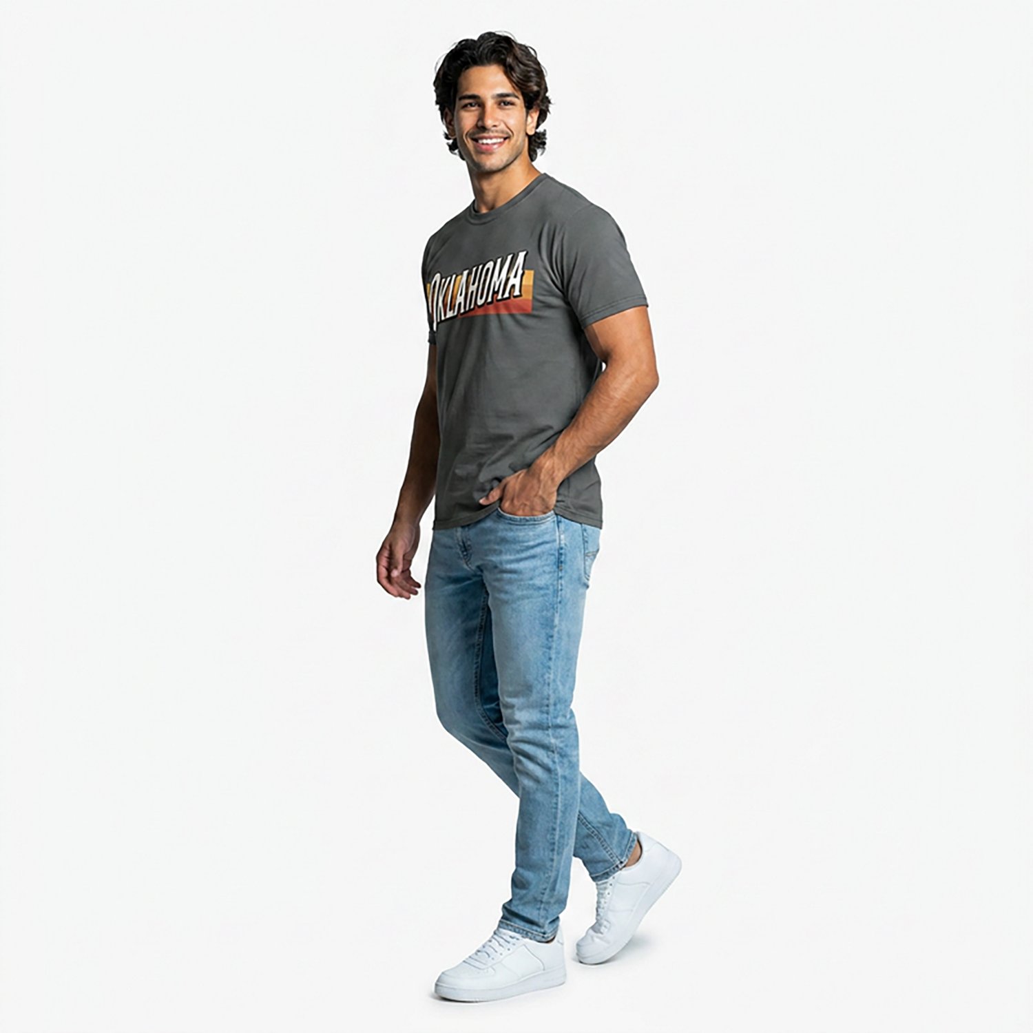 State Life Men's OK Bold Stripes T-shirt