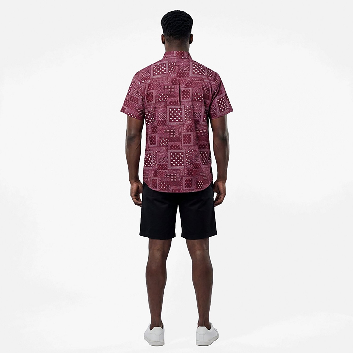 Burlebo Men's Texas Performance Short Sleeve Western Shirt - view number 4