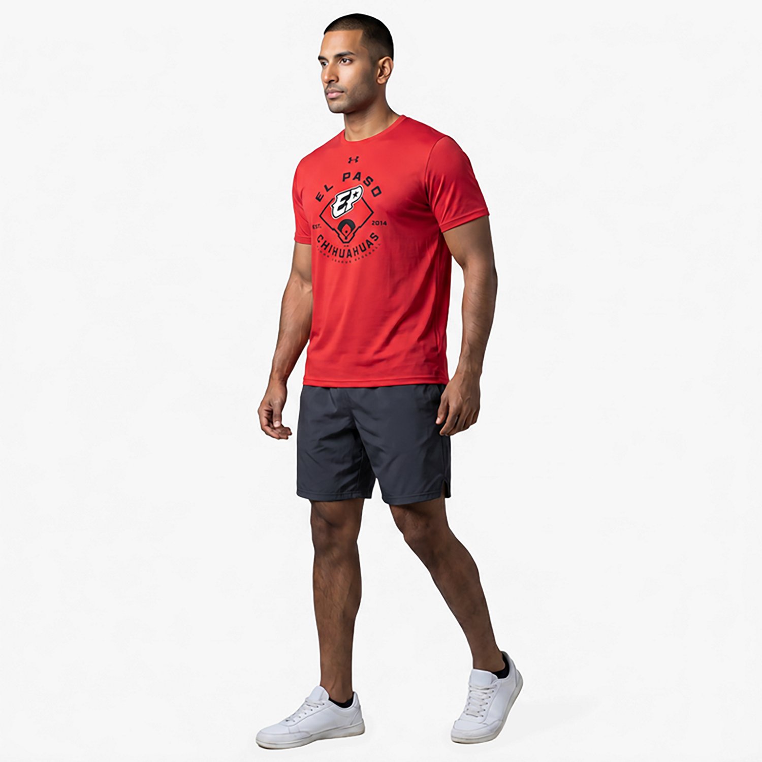 Under Armour Men's Chihuahuas Corked Bat Performance T-shirt - view number 2