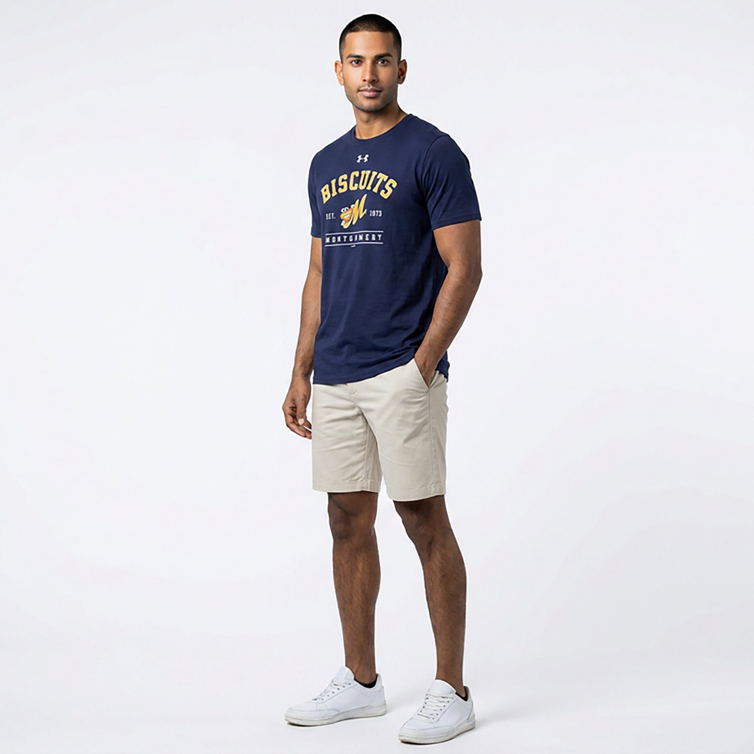 Under Armour Men's Biscuits Batter Up Performance T-shirt